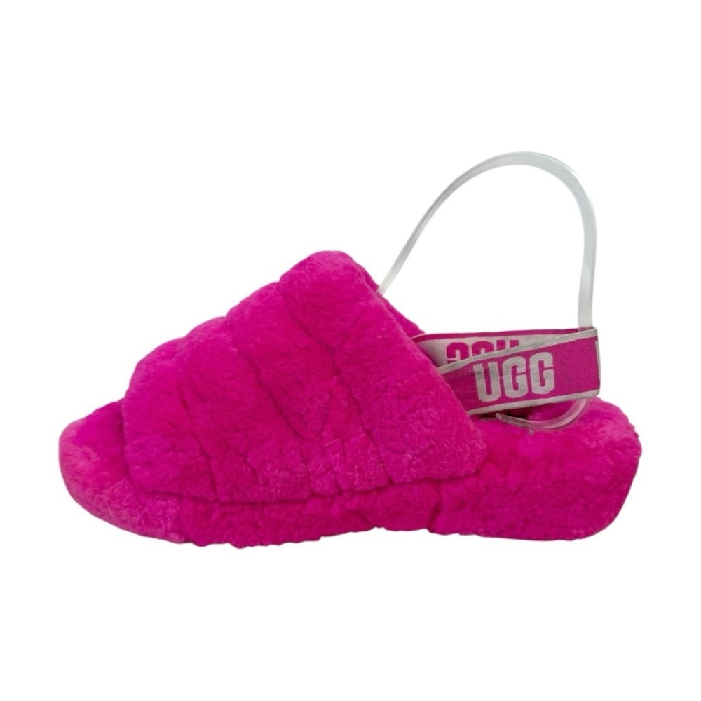 Ugg Fluff Ya Slipper Sandals Size 8 - Picture 6 of 9